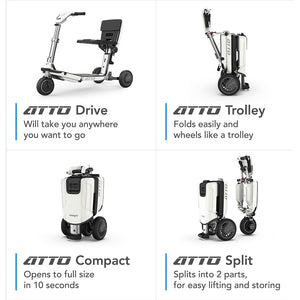 ATTO Mobility Scooter + Seat Cushion